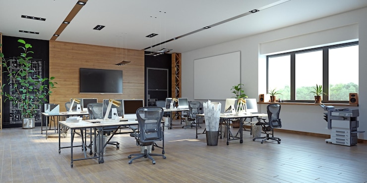 Foto modern kantoorinterieur