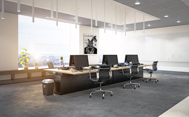 Foto modern kantoorinterieur