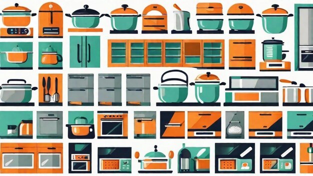 Foto trasformazioni nel design della cucina moderna