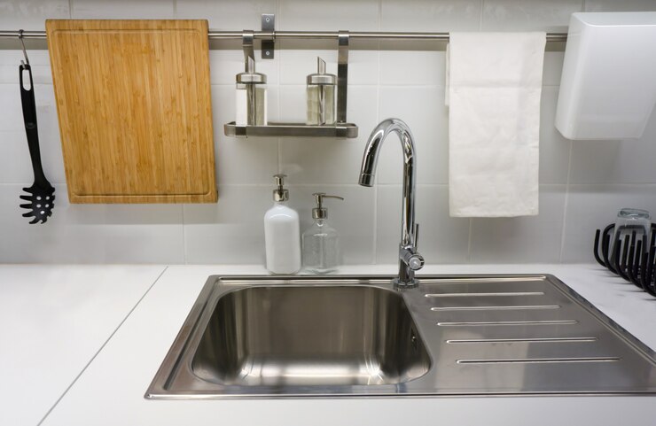 Photo modern kitchen at home