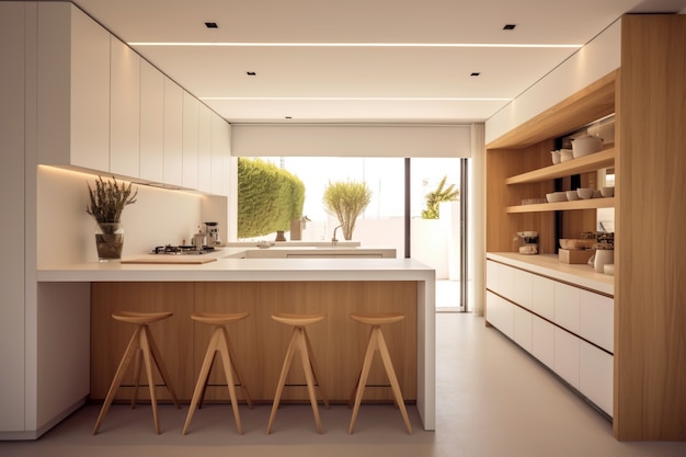 Modern kitchen interior design