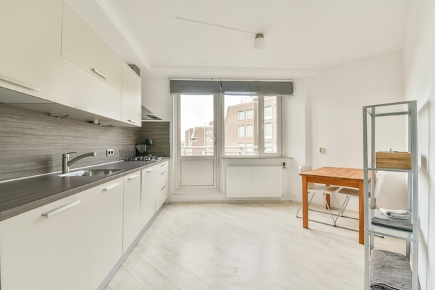 Modern kitchen interior