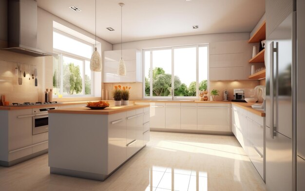 Modern Kitchen Interior