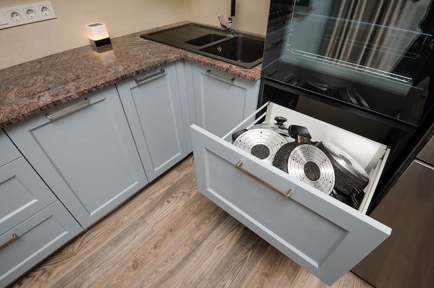 Modern kitchen interior