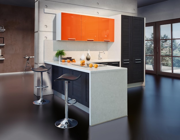 Modern kitchen