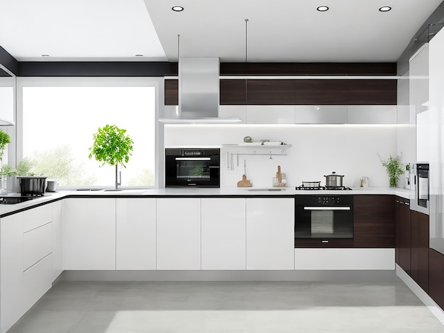 modern kitchen