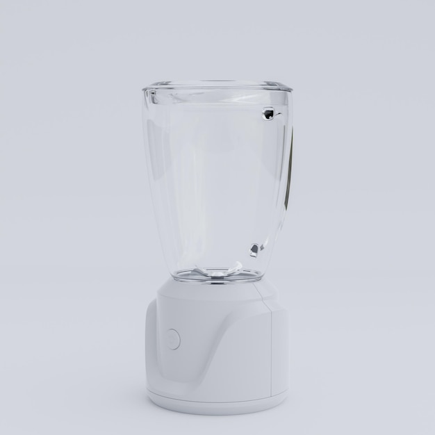 Foto modern koken blender concept premium foto 3d renderen
