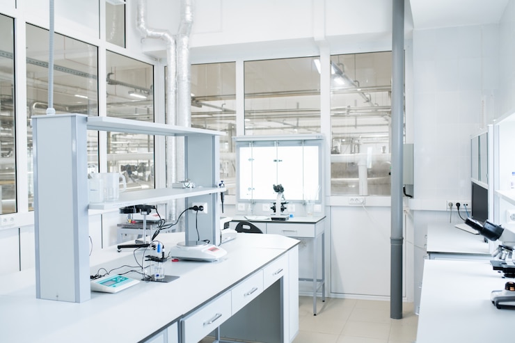 Photo modern laboratory interior