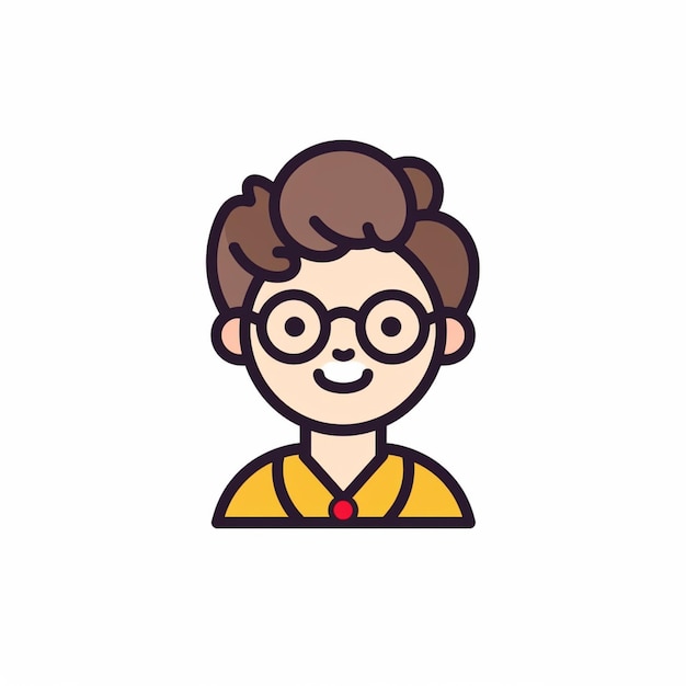 현대 라인 아이콘 귀여운 캐릭터 웃는 대담한 라인 솔리드 컬러 픽셀 완벽한 격리 최소한의