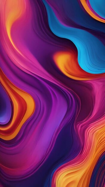 Modern liquid gradient colors abstract background