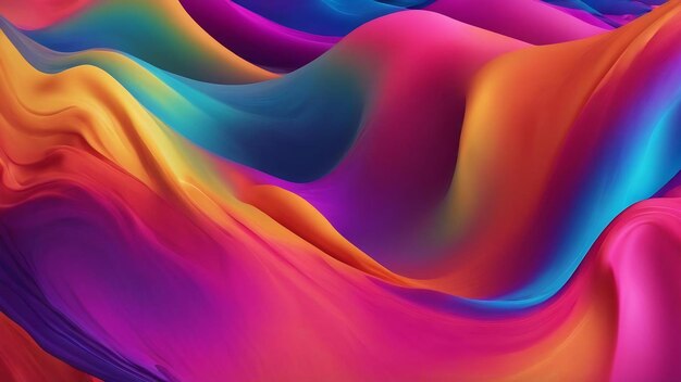 Modern liquid gradient colors abstract background