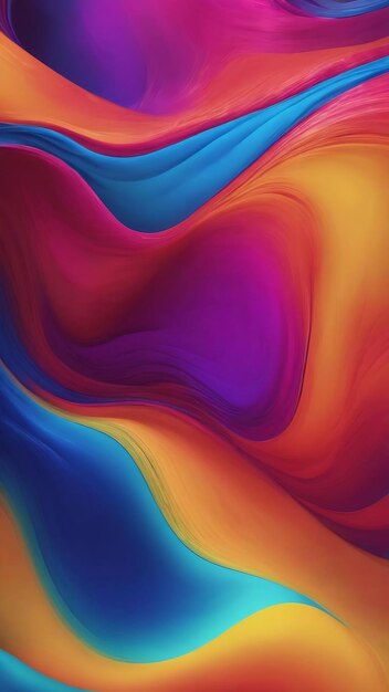 Modern liquid gradient colors abstract background