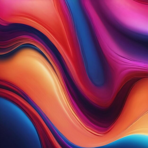 Modern liquid gradient colors abstract background