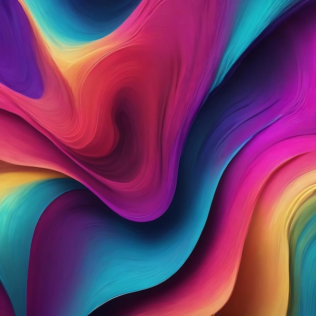 Modern liquid gradient colors abstract background