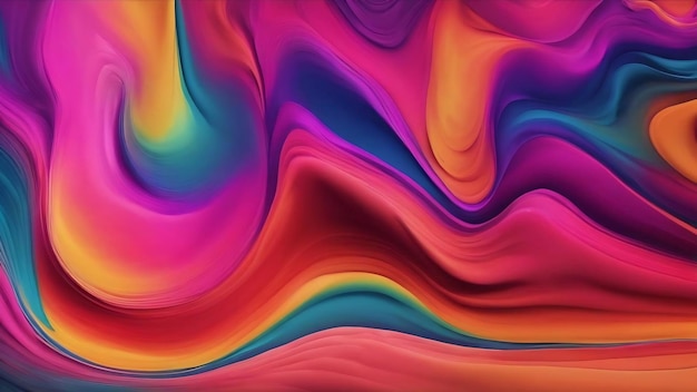 Modern liquid gradient colors abstract background