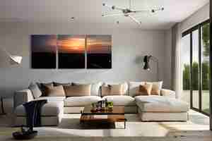 Photo modern living room interior design ideas for a stylish and functional space