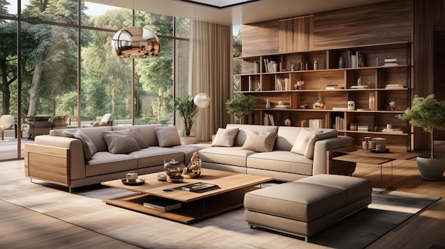 modern living room interior design