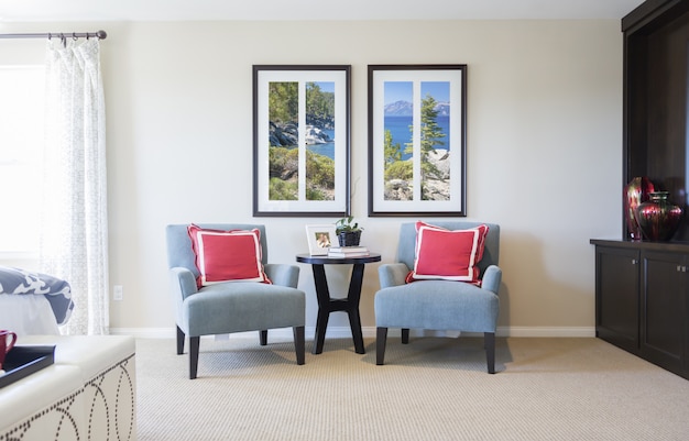 Modern living room interior