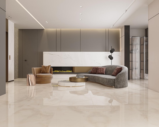 modern living room interior