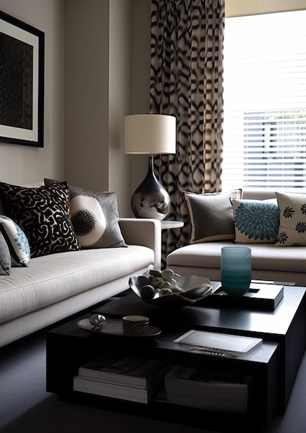 Modern living room light and stylish