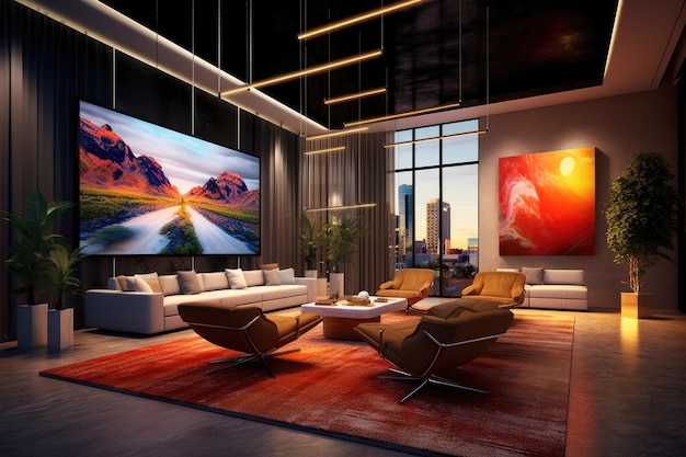 modern living room