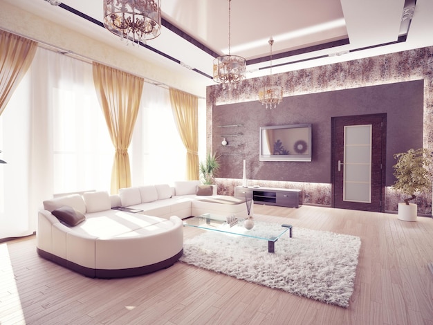 Modern living room