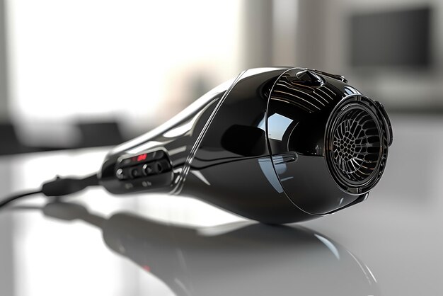 Photo modern look hair dryer