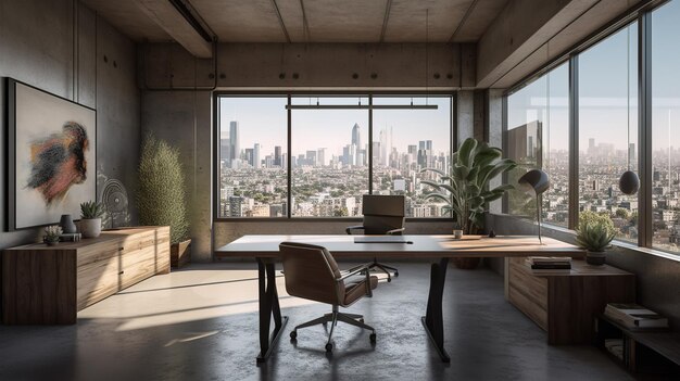 A modern and luxurious Business Marketing office photo