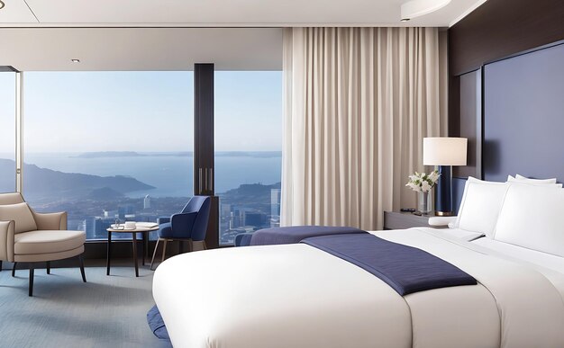 Modern Luxurious Hotel Room