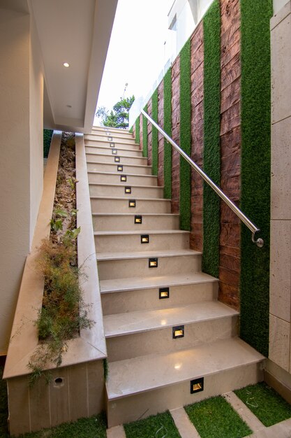 Photo modern & luxury house entrance