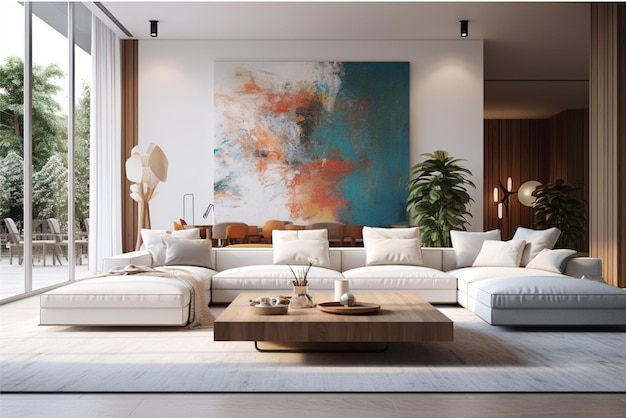 Modern Luxury Living Room Interior Design