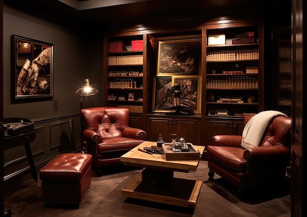 Modern ManCave