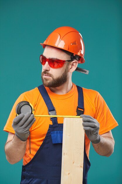 Modern Manual Worker Portrait