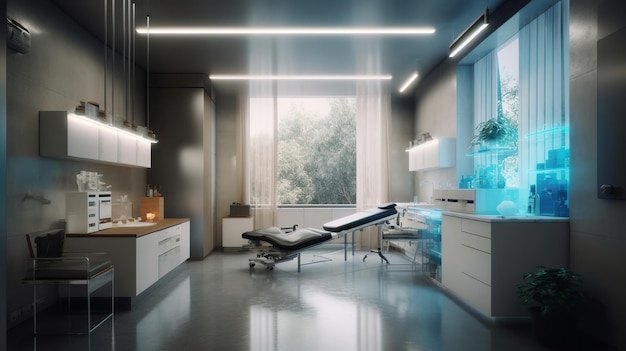 Modern medical consultation room great design for any purposes Medicine technology Health care Medical technology