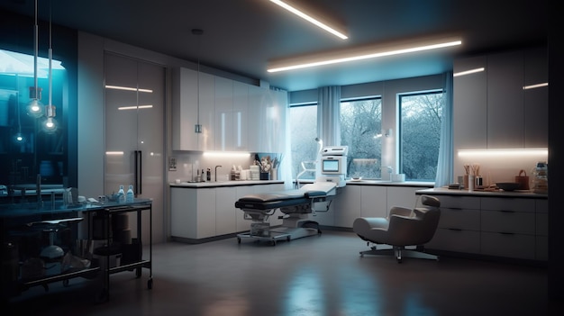 Modern medical consultation room great design for any purposes Medicine technology Health care Medical technology