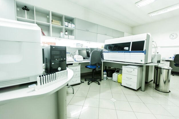 Modern medical laboratory