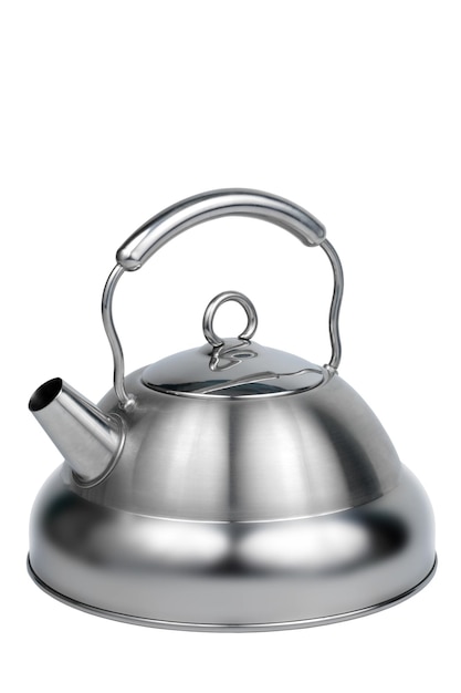 Modern metal teapot