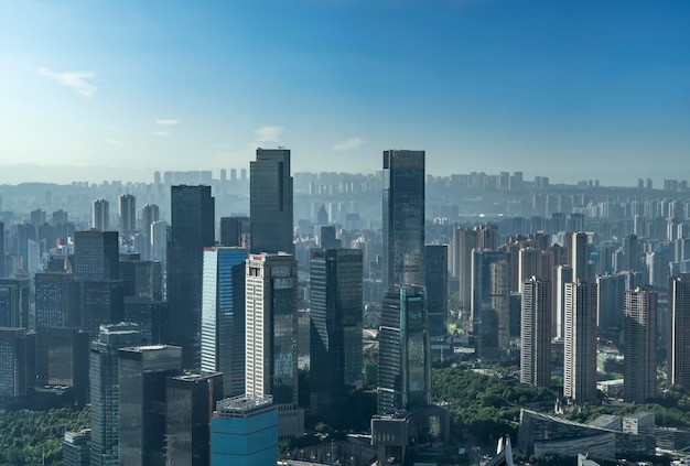 Modern metropolis skyline, Chongqing, China,