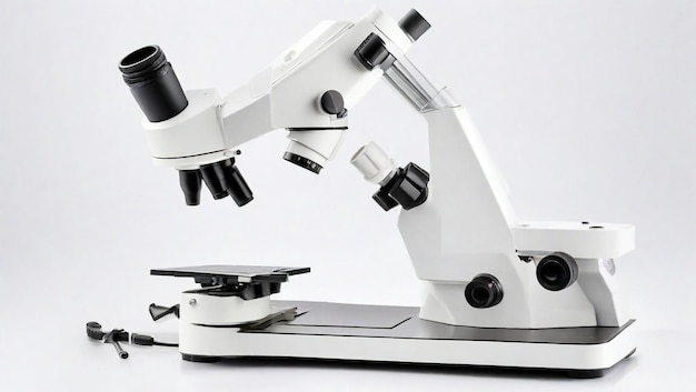 Photo modern microscope