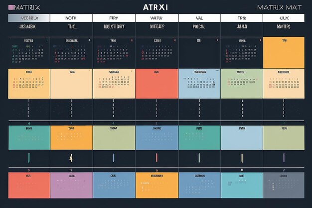 Modern Milestones Matrix