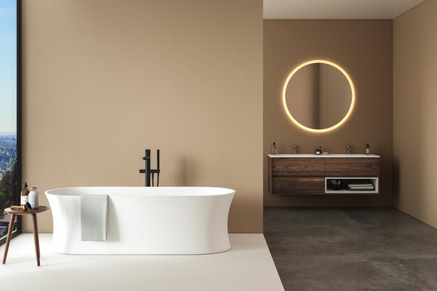 https://img.freepik.com/premium-photo/modern-minimalist-bathroom-interior-modern-bathroom-cabinet-double-sink-oval-mirror-concrete_695590-378.jpg?size=626&ext=jpg&ga=GA1.1.1826414947.1699574400&semt=ais