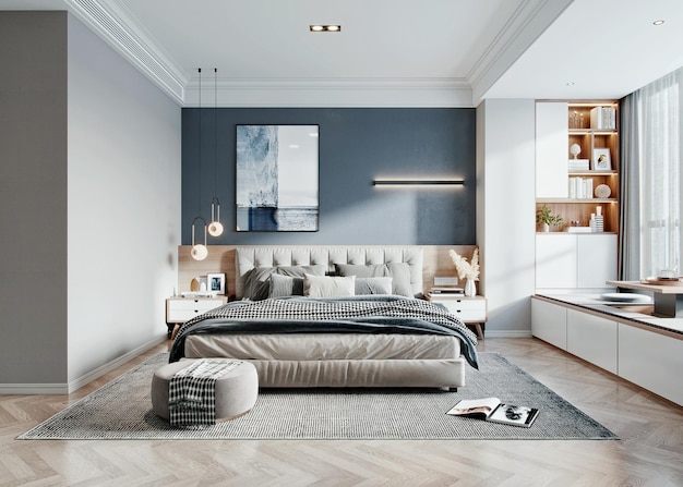 Modern Minimalist Bedroom Design