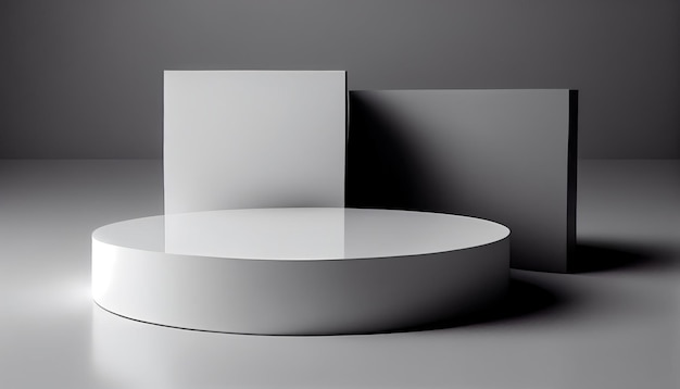 Modern Minimalist Podium Elevate Your Product Showcase