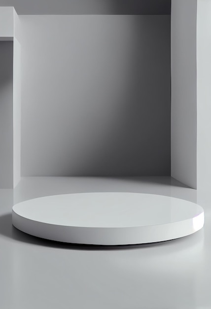 Modern Minimalist Podium Elevate Your Product Showcase