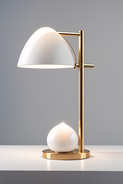 Современная минималистская настольная лампа
