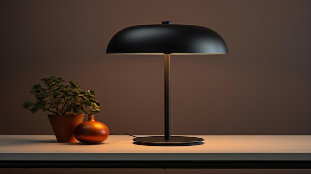 Photo modern minimalist table lamps