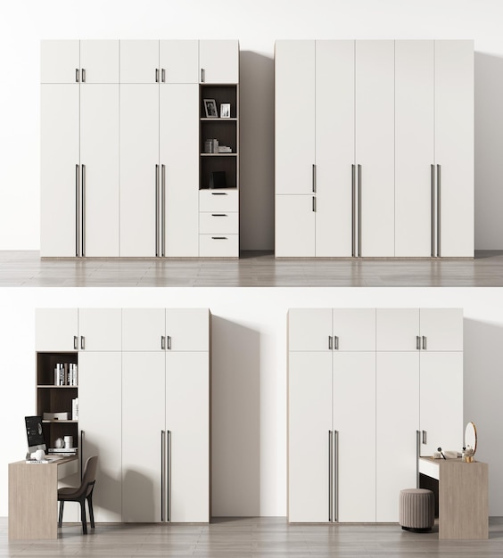Modern Minimalist Wardrobe Set