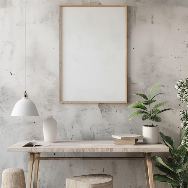 Modern Minimalistic Table Art for Interior Design