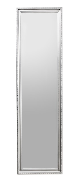 Photo modern mirror on white background