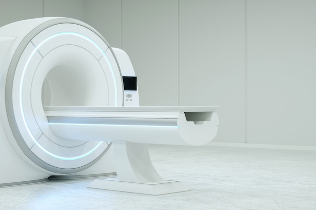 Photo modern mri machine in a room